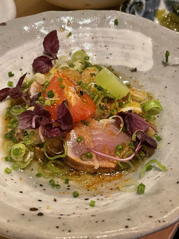 Bonito Tataki | Jugemu Sushi Bar, Soho, London | ytTastes | Yvanne Teo